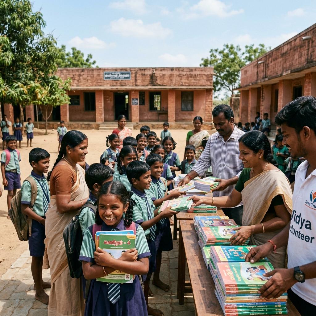 School Textbook Distribution